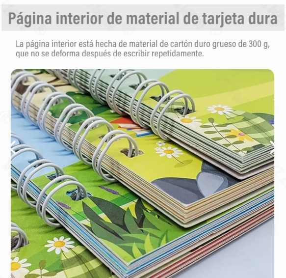 Set Cuadernos Magic Caligrafía - Montessori