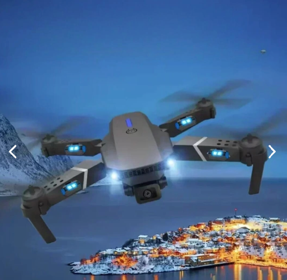 Mini Drone 4K UHD 2.4 Ghz Ready E-88 PRO