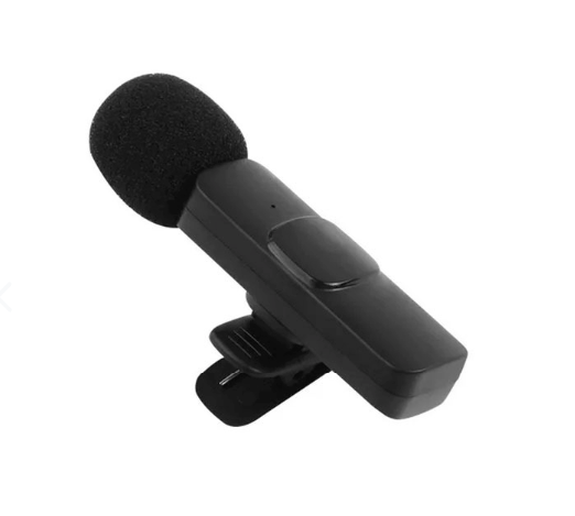 Micrófono Inalámbrico de Solapa con Adaptador Tipo C